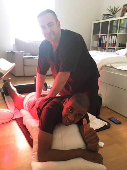Gelson Fernandes Massage von Giueseppe Lama